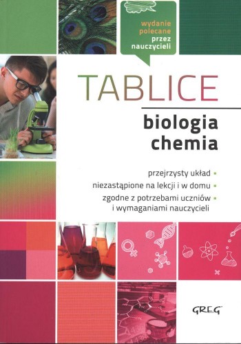Biologia i chemia. Tablice, Opracowanie Zbiorowe