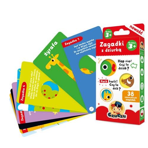 Zagadki z dziurką 3+ czuczu, Opracowanie Zbiorowe