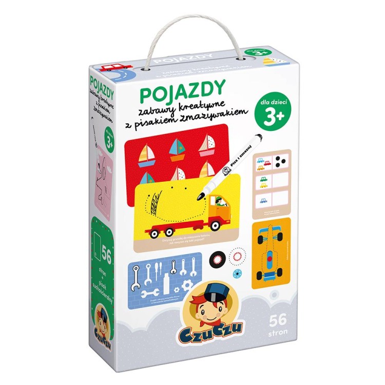 Pojazdy zabawy kreatywne z pisakiem...