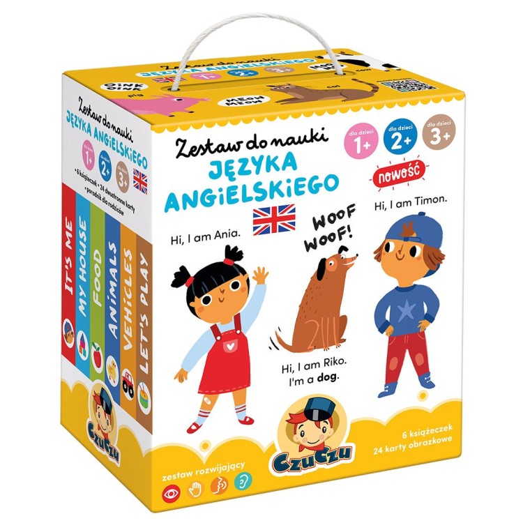 Zestaw do nauki języka angielskiego CzuCzu dla...
