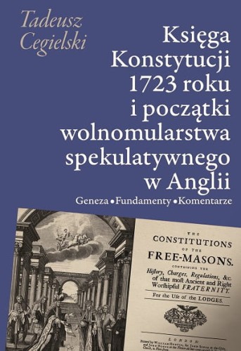 Księga Konstytucji 1723 roku i początki...