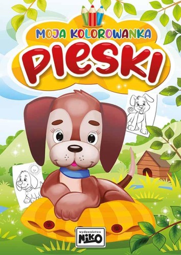 Pieski. Moja kolorowanka, Artur Rajch