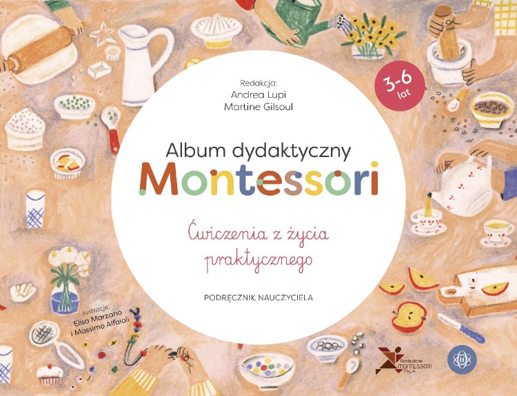 Album dydaktyczny Montessori Ćwiczenia z życia...