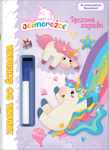 Tęczowe zagadki. Moje Jednorożce. Zadania do...