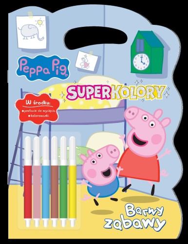 Barwy zabawy. Superkolory. Świnka Peppa