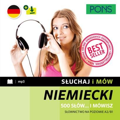 Niemiecki Słuchaj i mów konwersacje A2 z...