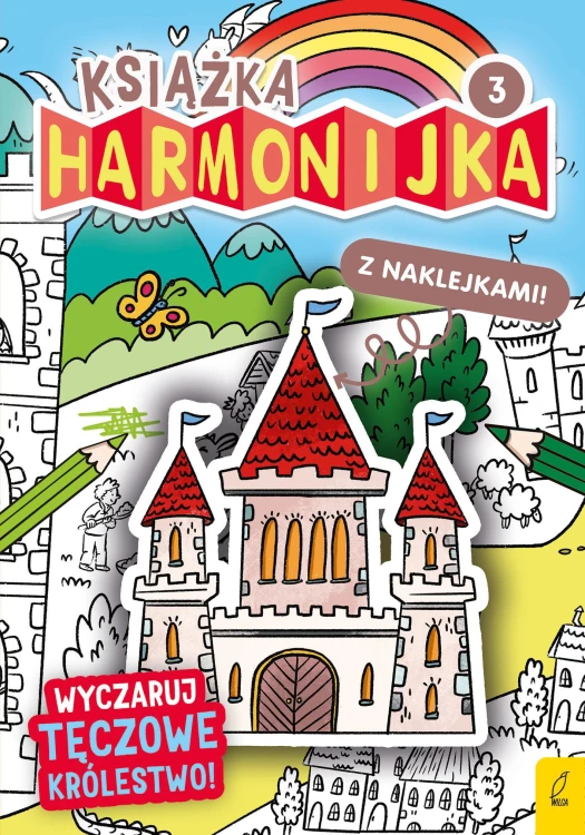 Wyczaruj tęczowe królestwo 3. Książka harmonijka