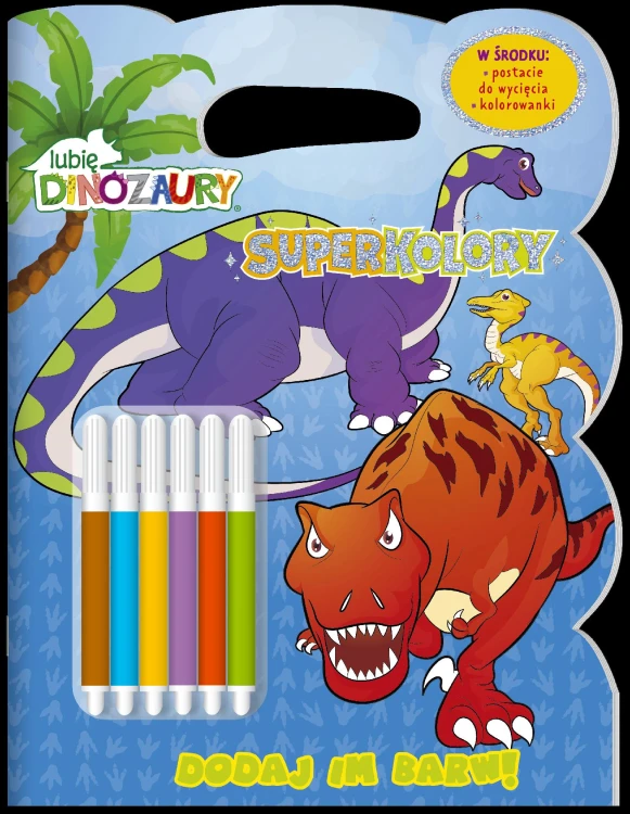 Lubię dinozaury. Superkolory, Opracowanie zbiorowe