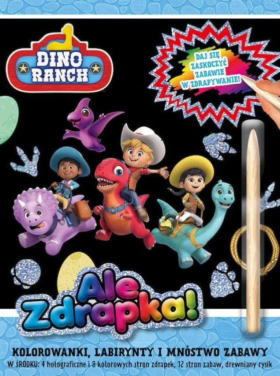 Dino Ranch. Ale zdrapka!, Opracowanie zbiorowe