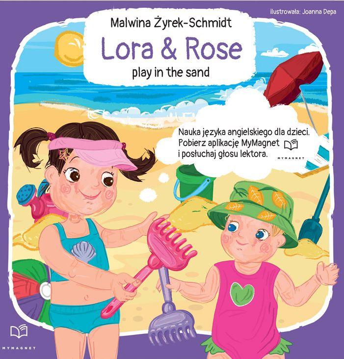 Lora&Rose play in the sand, Malwina Żyrek-Schmidt