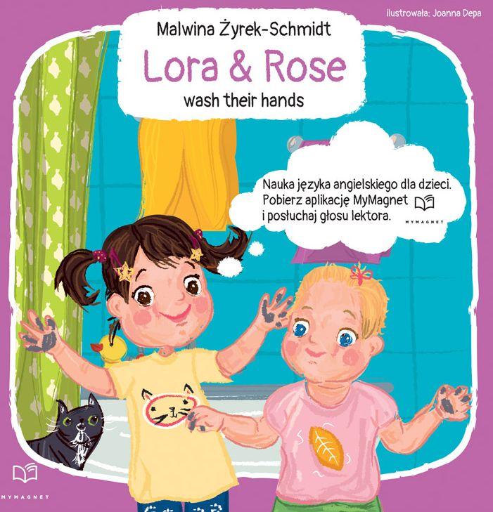 Lora&Rose wash their hands, Malwina Żyrek-Schmidt