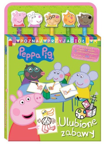 Barwne zabawy. Świnka Peppa. Poznaj Przyjaciół