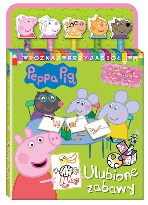 Barwne zabawy. Świnka Peppa. Poznaj Przyjaciół