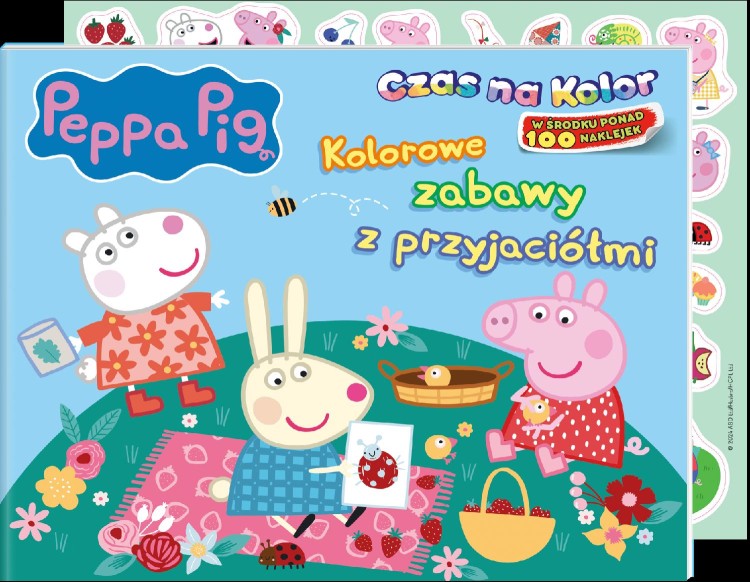 Kolorowe zabawy z przyjaciółmi. Świnka Peppa....