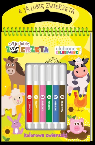 Kolorowe zwierzaki. A ja lubię zwierzęta....