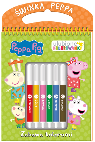 Zabawa kolorami. Świnka Peppa. Ulubione...