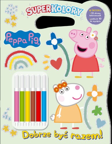 Dobrze być razem! Świnka Peppa. Superkolory