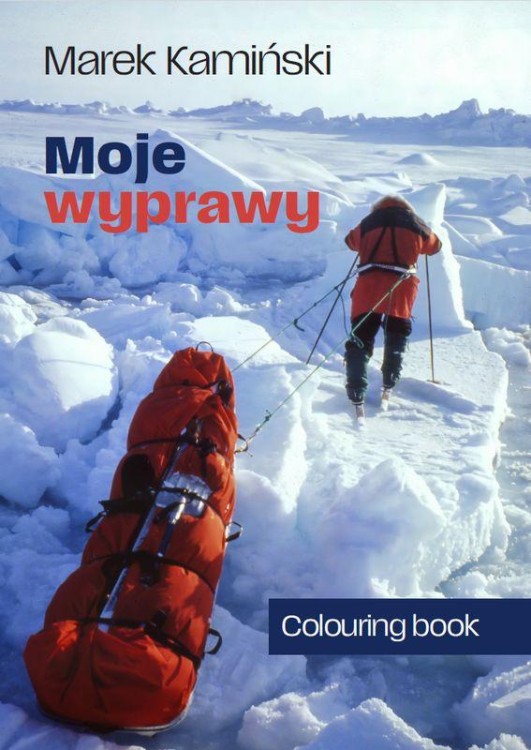 Moje wyprawy kolorowanka, Marek Kamiński