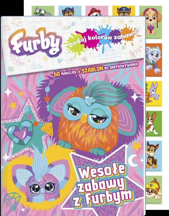 Wesołe zabawy z Furbym. Furby. Dodaj kolorów...