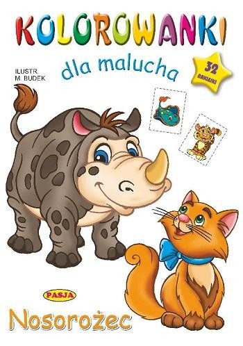 Nosorożec. Kolorowanki dla malucha, Mariola Budek