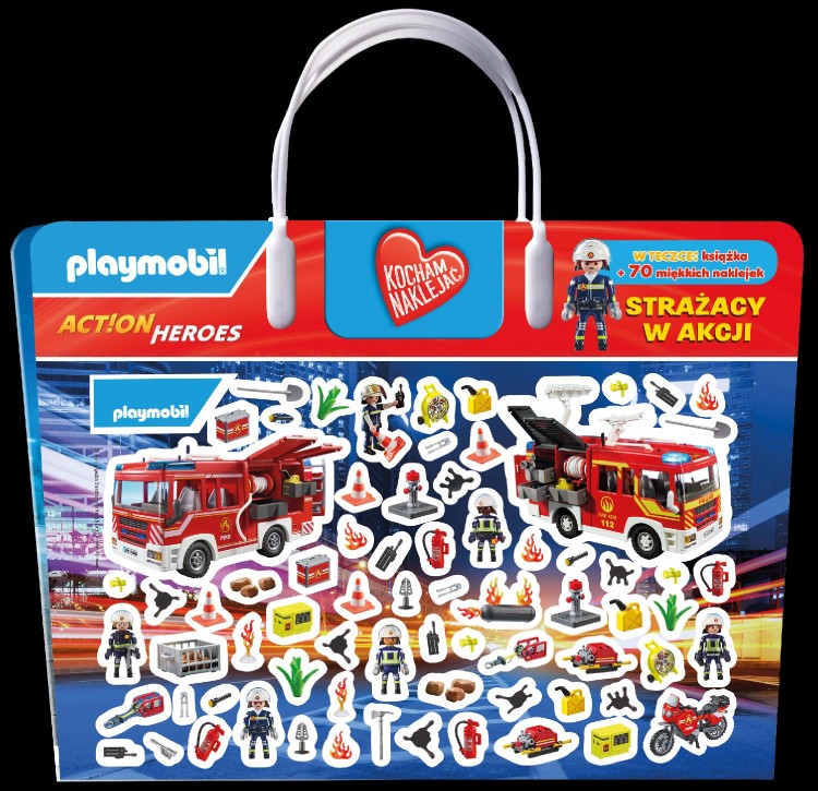 Strażacy w akcji. Playmobil Action Heroes....