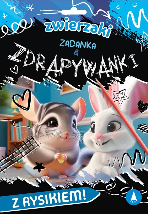 Zwierzaki. Zadanka & zdrapywanki, Monika Ślizowska