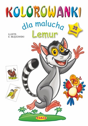 Lemur kolorowanki dla malucha, Ernest Błędowski