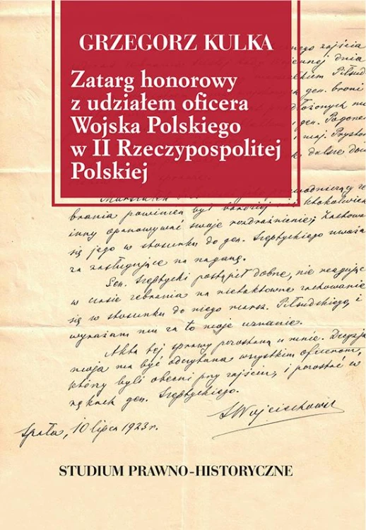 Zatarg honorowy z udziałem oficera Wojska...