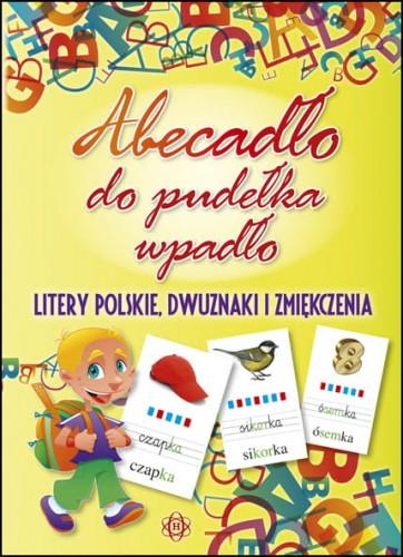 Abecadło do pudełka wpadło Litery polskie,...