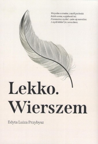 Lekko. Wierszem, Edyta Luiza Przybysz