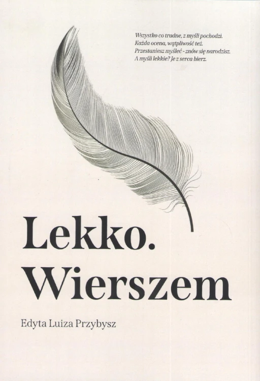 Lekko. Wierszem, Edyta Luiza Przybysz
