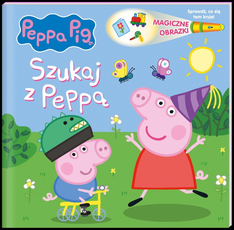 Szukaj z Peppą. Świnka Peppa. Magiczne obrazki