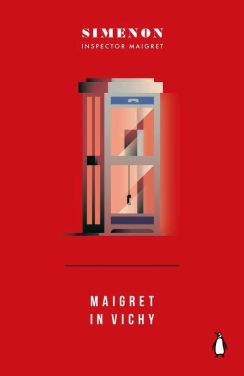 Maigret in Vichy wer. angielska, Georges Simenon