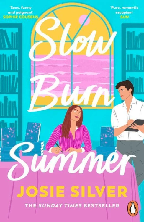 Slow Burn Summer wer. angielska, Josie Silver