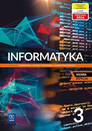 Nowa informatyka podręcznik 3 liceum i...