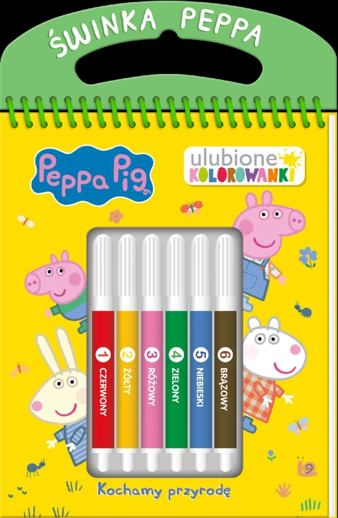 Kochamy przyrodę. Świnka Peppa. Ulubione...