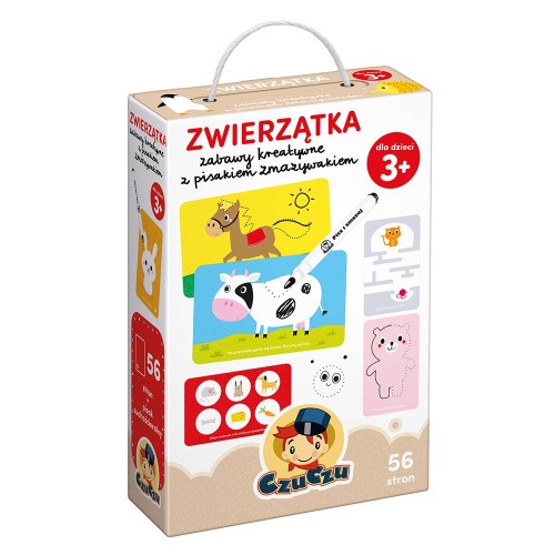 Zwierzątka zabawy kreatywne z pisakiem...