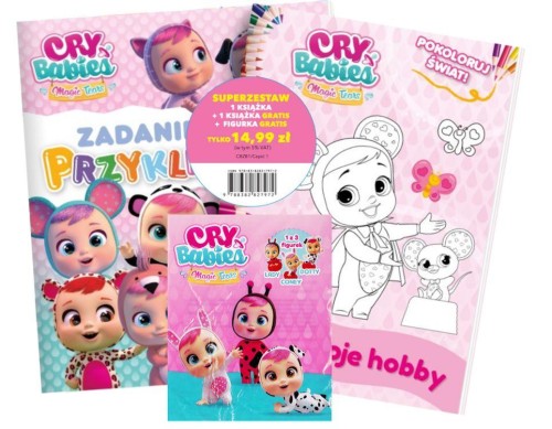 Cry Babies. Zestaw. Dwie książeczki oraz 1 z 3...