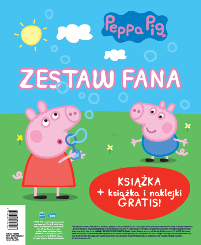 Świnka Peppa. Zestaw fana, Opracowanie zbiorowe