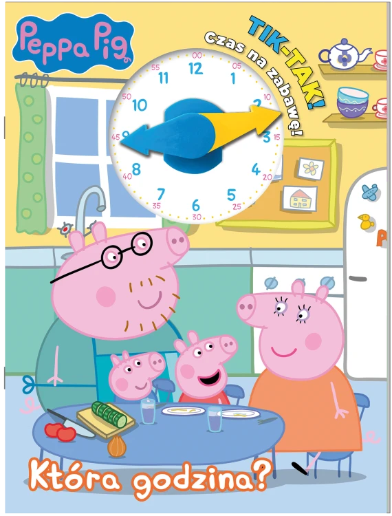 Która godzina? Świnka Peppa. Tik-Tak