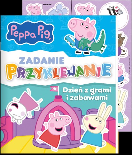 Dzień z grami i zabawami. Świnka Peppa....