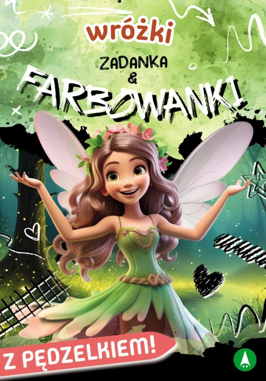 Wróżki. Zadanka & farbowanki, Monika Ślizowska