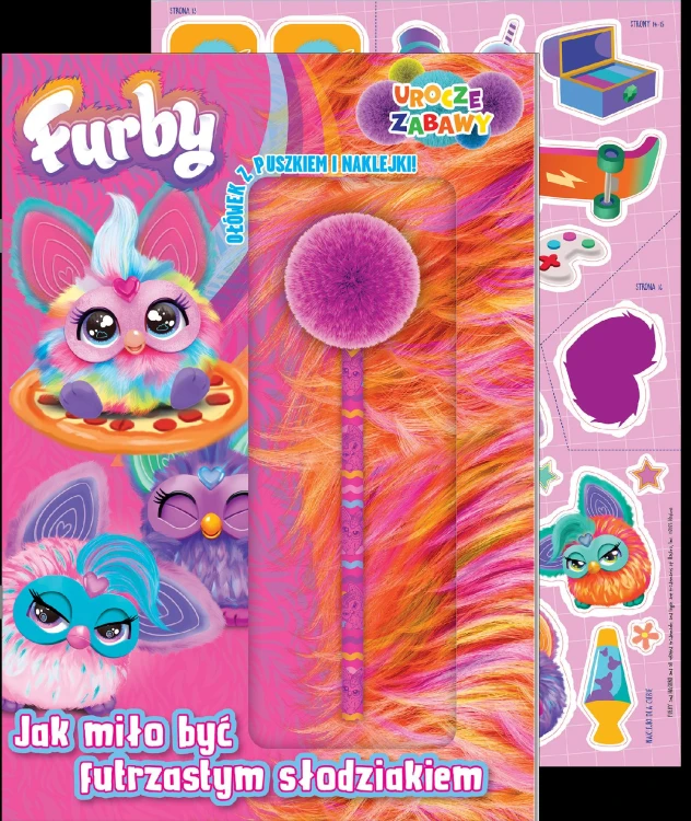 Jak miło być futrzastym słodziakiem. Furby....