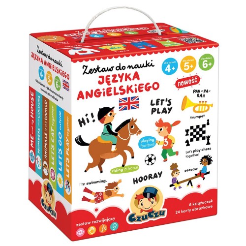 Zestaw do nauki języka angielskiego CzuCzu dla...