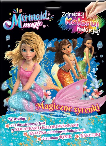 Magiczne syrenki. Magia Syren. Zdrapuj,...
