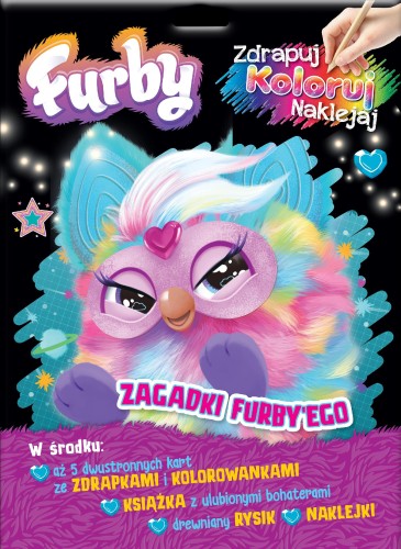 Zagadki Furby'ego. Furby. Zdrapuj, koloruj,...