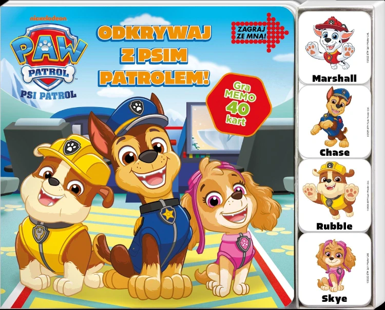 Odkrywaj z Psim Patrolem! Psi Patrol. Zagraj...