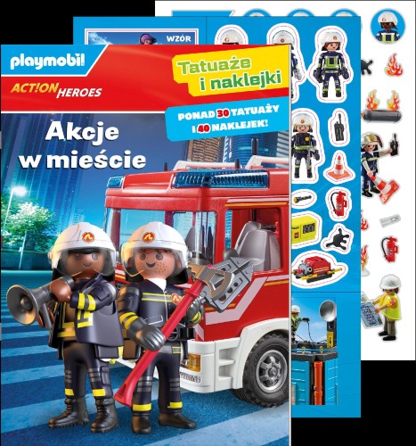 Akcje w mieście. Playmobil Action Heroes....