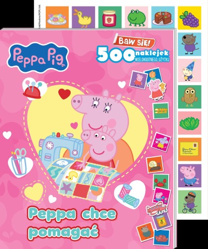 Peppa chce pomagać. Świnka Peppa. Baw się! 500...