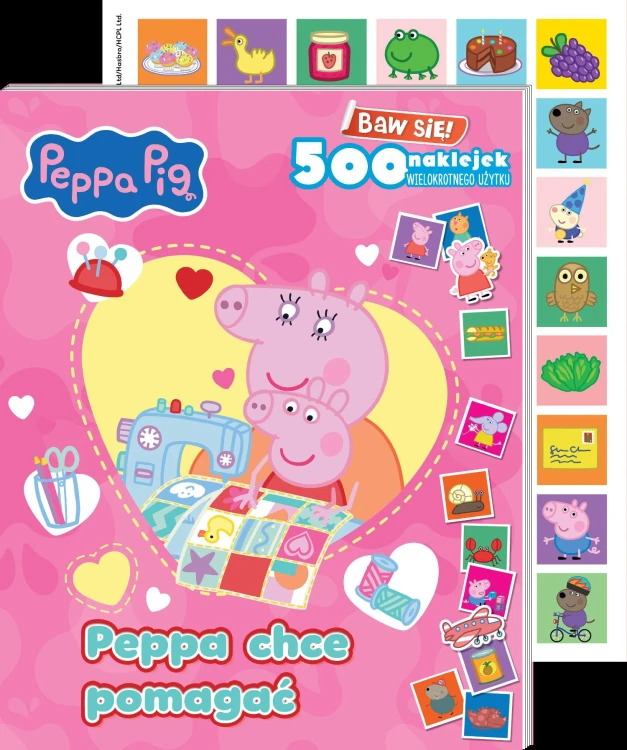 Peppa chce pomagać. Świnka Peppa. Baw się! 500...